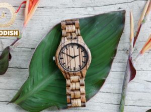 Elegant Walnut Wooden Watch for Women in South Africa